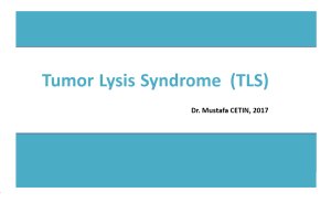 Tumor Lysis Syndrome 2017